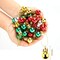 96 Pieces Christmas Balls Xmas Tree Ornaments Balls Exquisite Colorful Ball Decoration Pendant for Holiday Party Decor (Red, Gold, Silver, Green, 0.79 Inch)